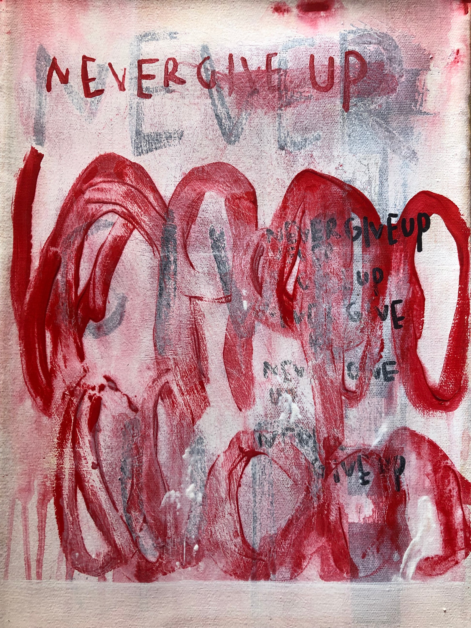 Affiche Never Give Up