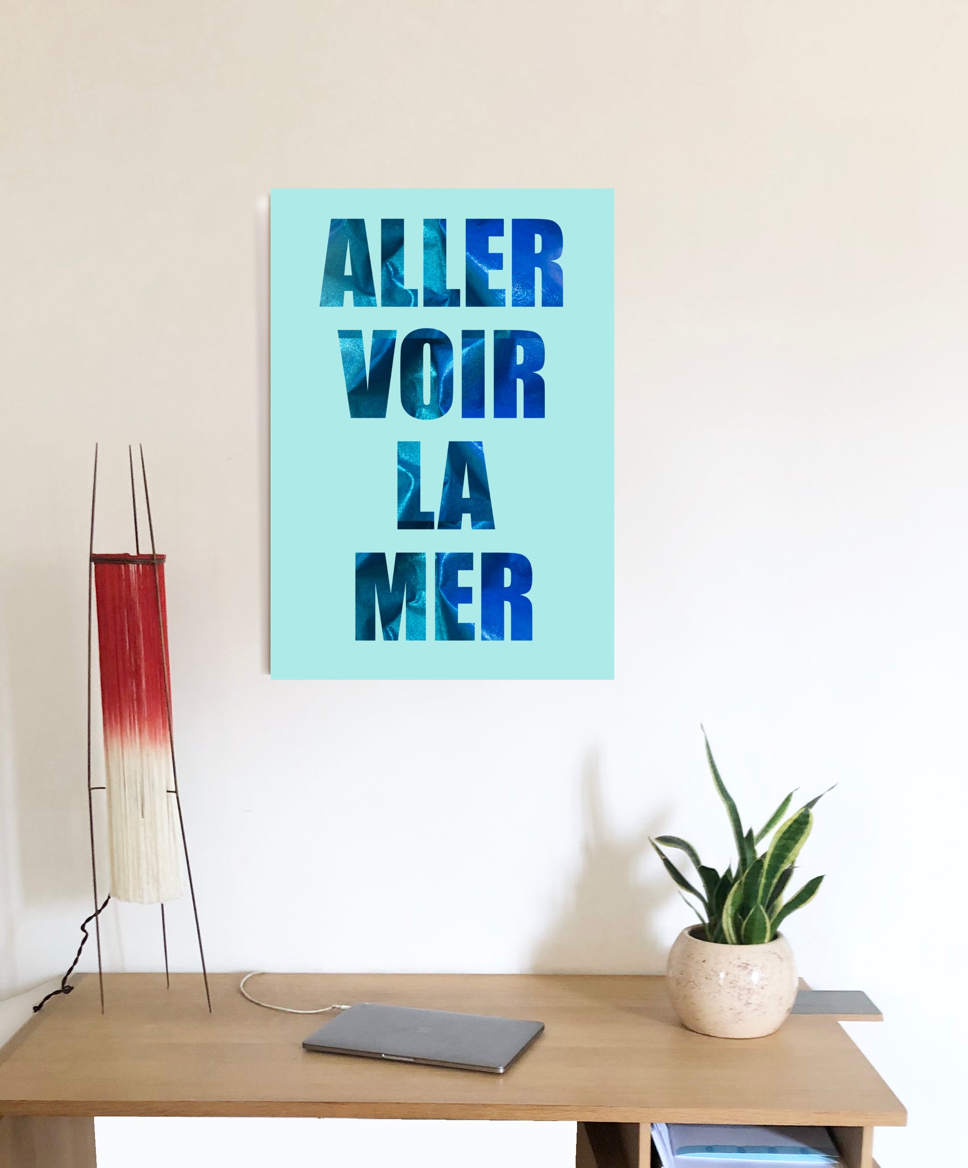 Affiche ALLER VOIR LA MER