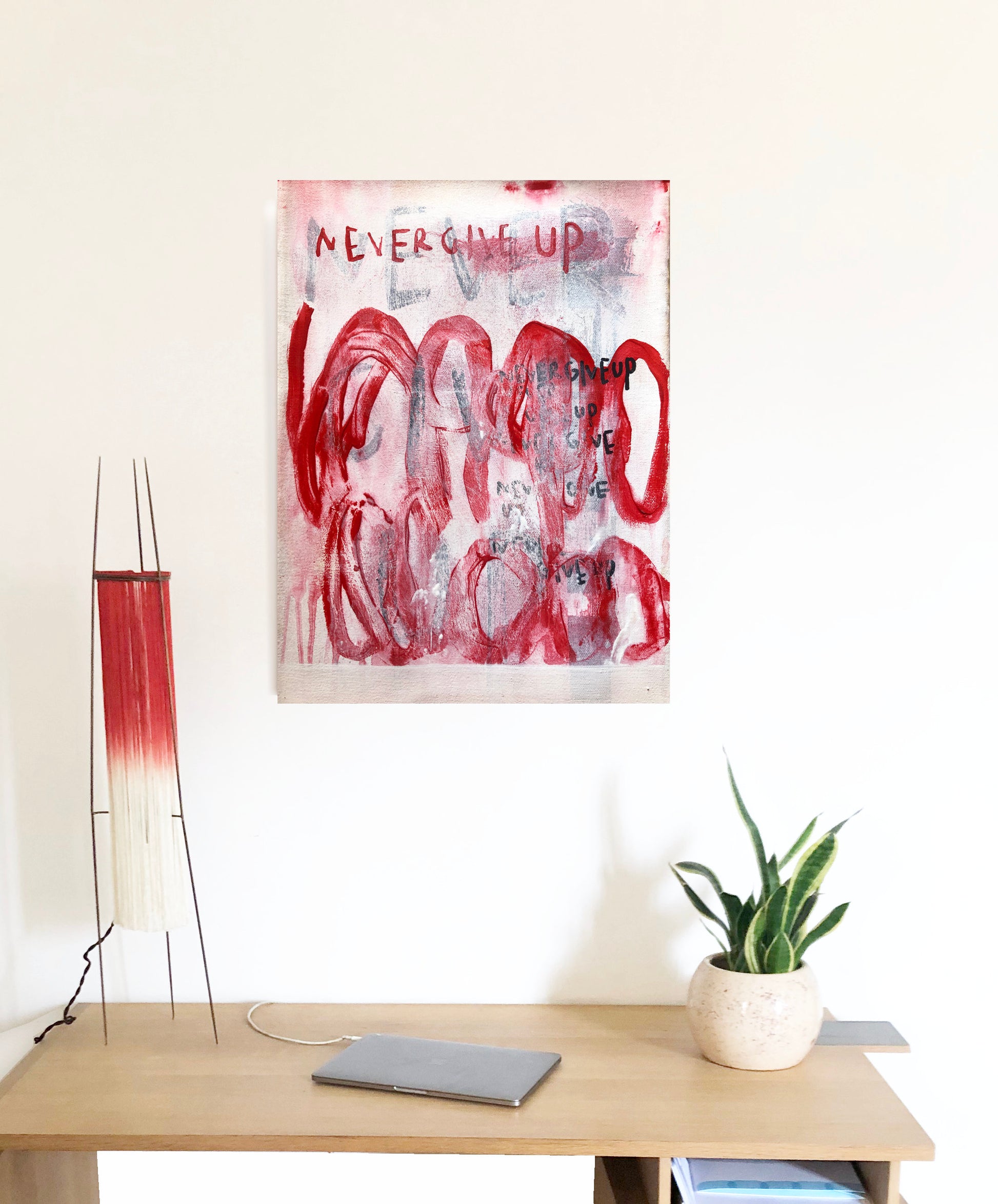 Affiche Never Give Up