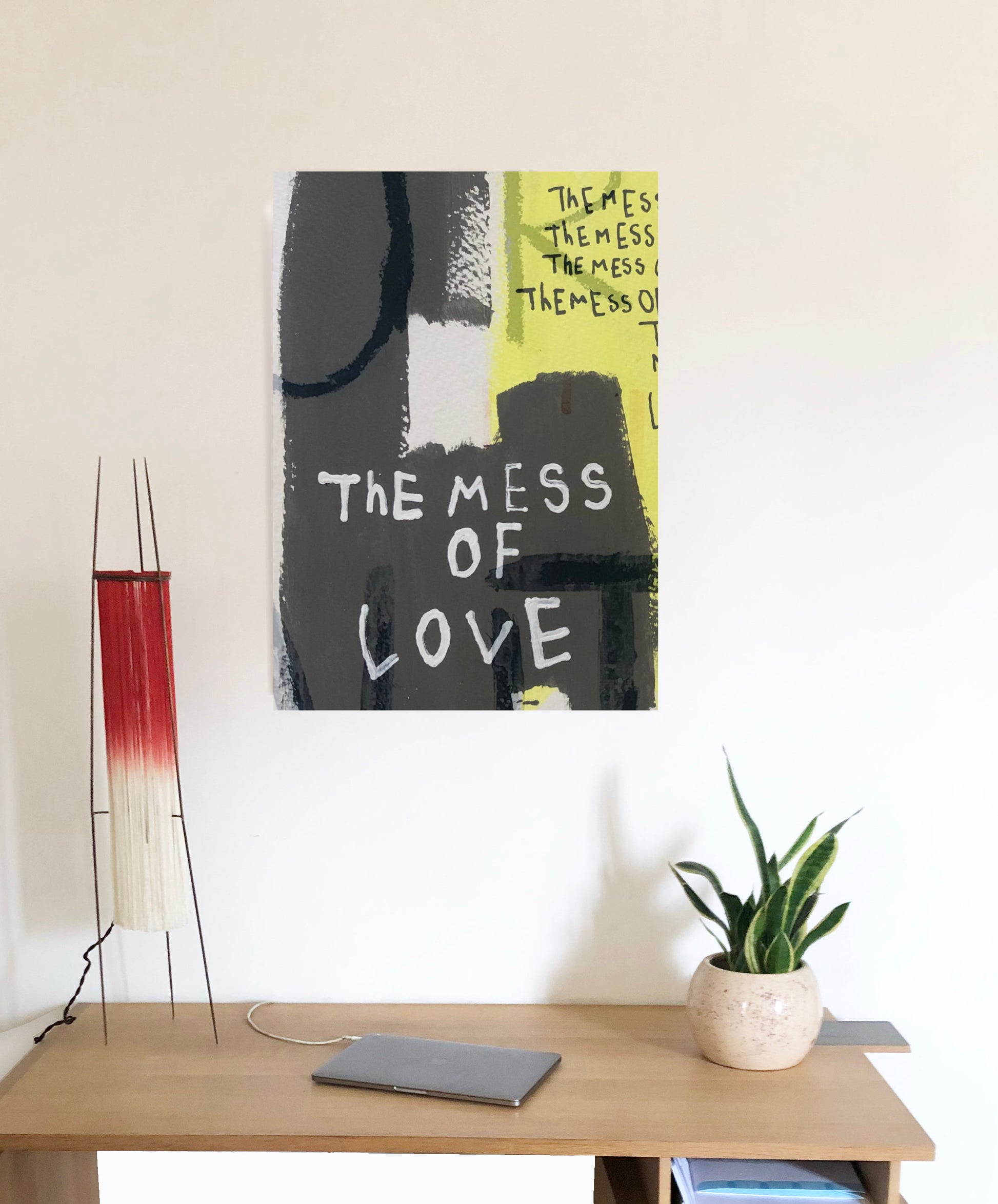 Affiche the mess of love