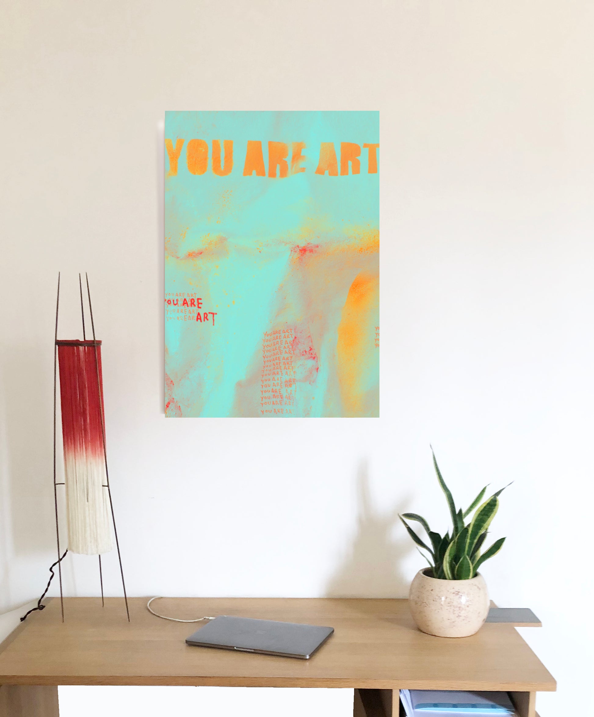 Affiche You are Art